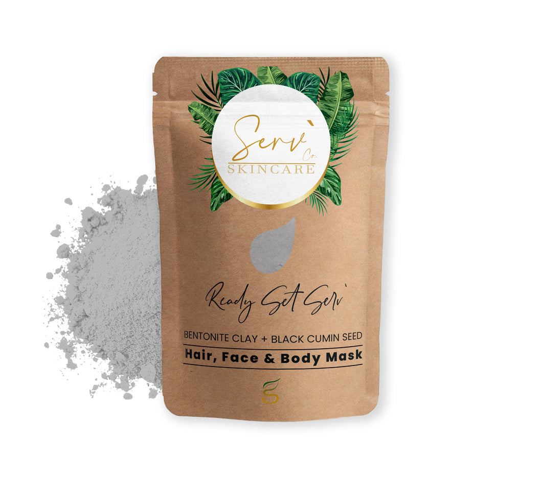 Bentonite Clay + Black Cumin Seed Mask