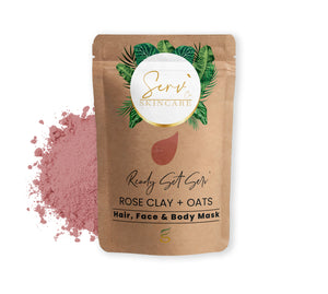 Rose Clay + Colloidal Oatmeal Mask